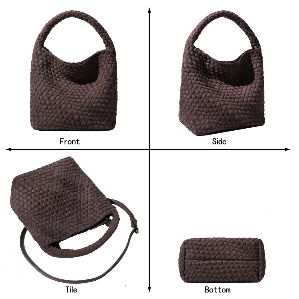2137 Tote , Crossbody Handbag, Trendy Shoulder and Bucket Bag, Top-handle - Picture 7 of 7